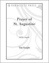 Prayer of St. Augustine SATB choral sheet music cover